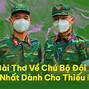 Bộ Quần Áo Chú Bộ Đội Cho Bé