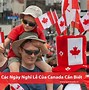 Hôm Nay Là Ngày Lễ Gì Ở Canada