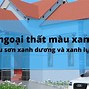 Nhà Sơn Màu Xanh Dương Nhạt